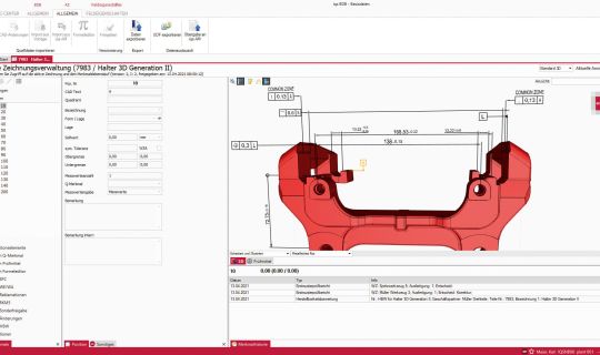 PeakAvenue Anforderungsmanagement mit 3D-Modell