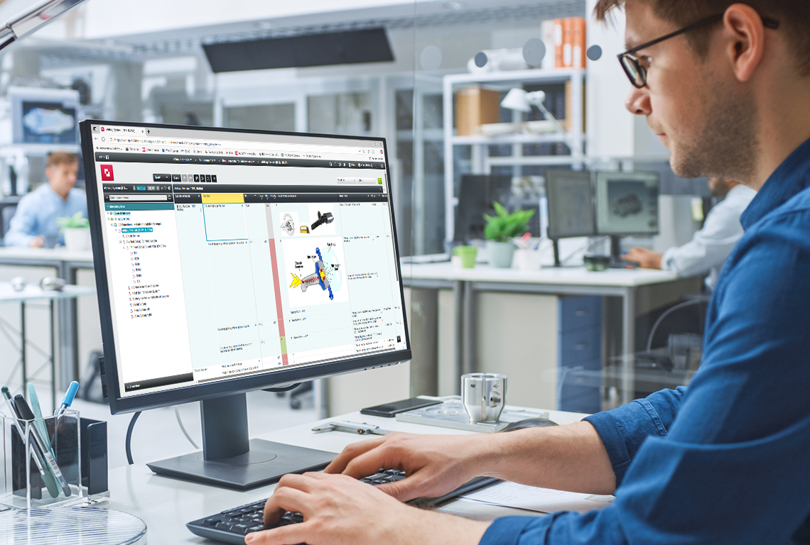 Screenshot e1ns Anforderungsanalyse