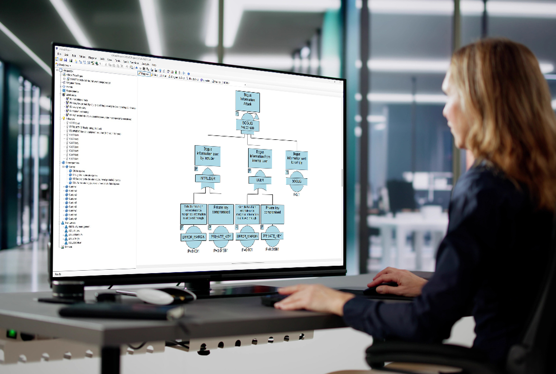 Screenshot Isograph Attack Tree