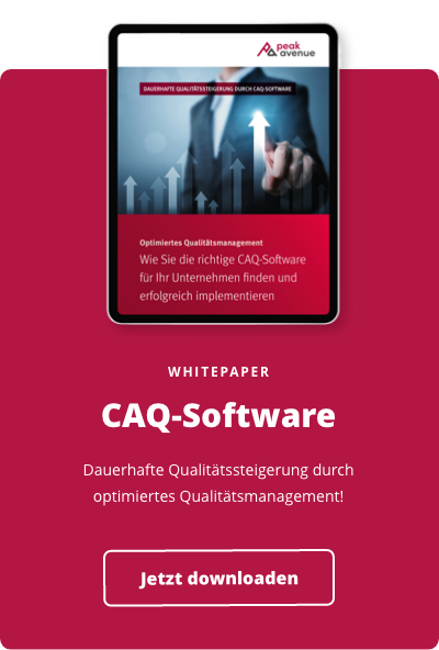 Bild auf einem Tablett, auf dem ein Mann mit seinem Finger einen Pfeil klickt